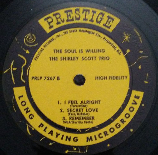Shirley Scott : The Soul Is Willing (LP, Album, Mono, Bla)