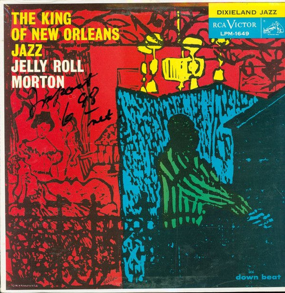 Jelly Roll Morton's Red Hot Peppers : The King Of New Orleans Jazz (LP, Comp)