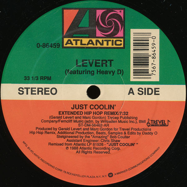 Levert Featuring Heavy D : Just Coolin' (12")