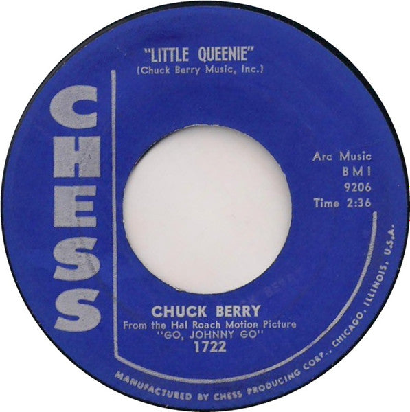 Chuck Berry : Little Queenie / Almost Grown (7", Single)