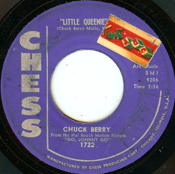Chuck Berry : Little Queenie / Almost Grown (7", Single)