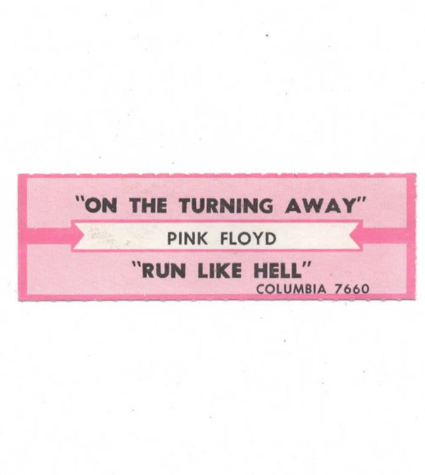 Pink Floyd : On The Turning Away (7", Single)