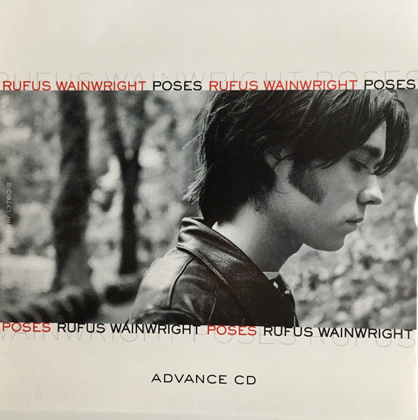 Rufus Wainwright : Poses (CD, Advance, Album, Promo)