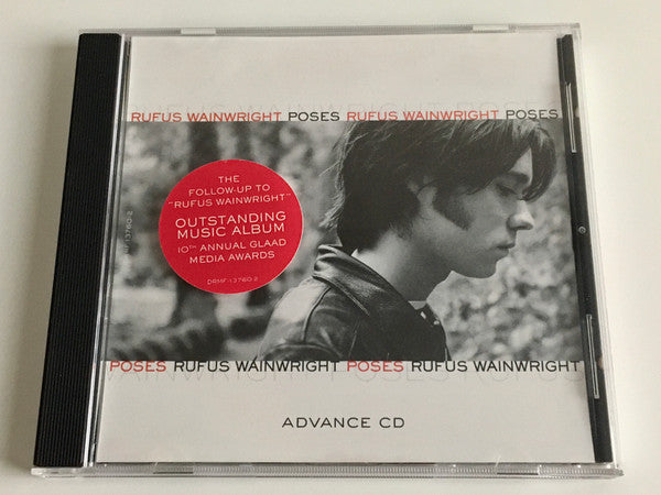 Rufus Wainwright : Poses (CD, Advance, Album, Promo)