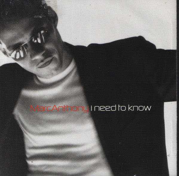 Marc Anthony : I Need To Know (CD, Single, Promo)