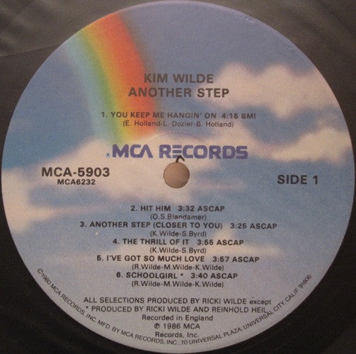 Kim Wilde : Another Step (LP, Album)