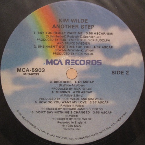 Kim Wilde : Another Step (LP, Album)