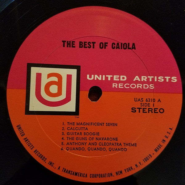 Al Caiola : The Best Of Al Caiola (LP, Comp)