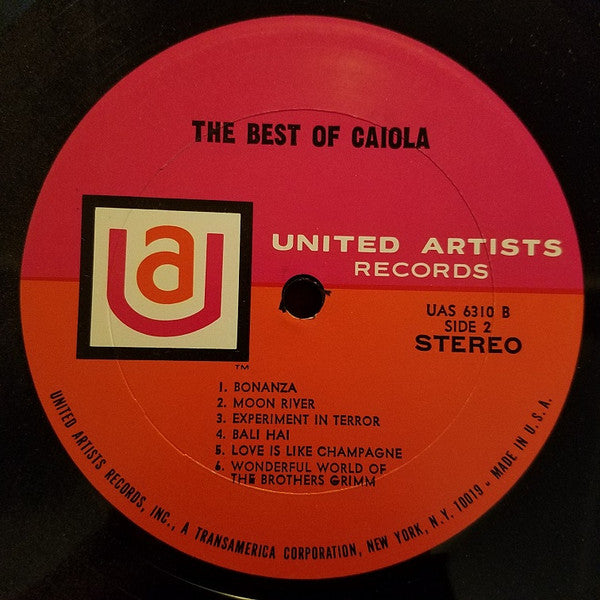 Al Caiola : The Best Of Al Caiola (LP, Comp)