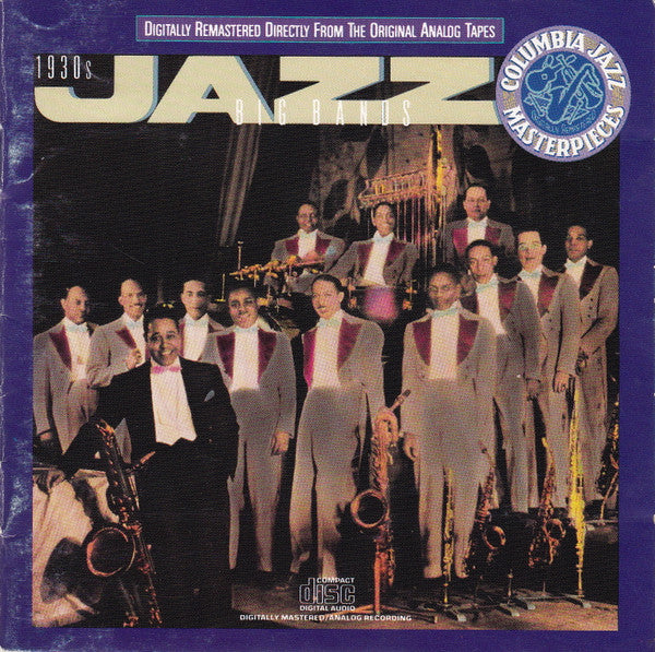 Various : 1930s Jazz Big Bands (CD, Comp, RM)