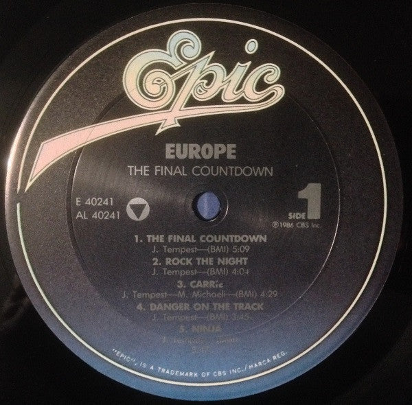 Europe (2) : The Final Countdown (LP, Album)