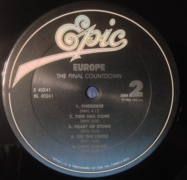 Europe (2) : The Final Countdown (LP, Album)