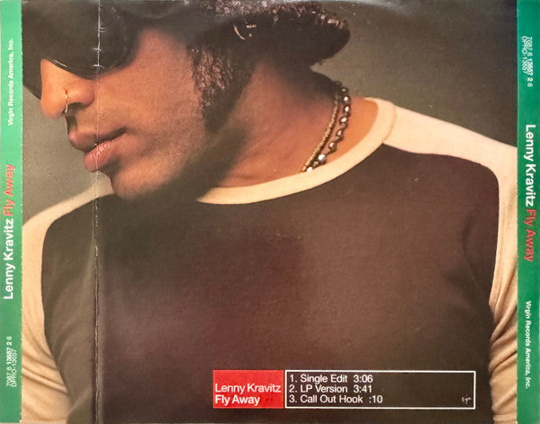 Lenny Kravitz : Fly Away (CD, Single, Promo)
