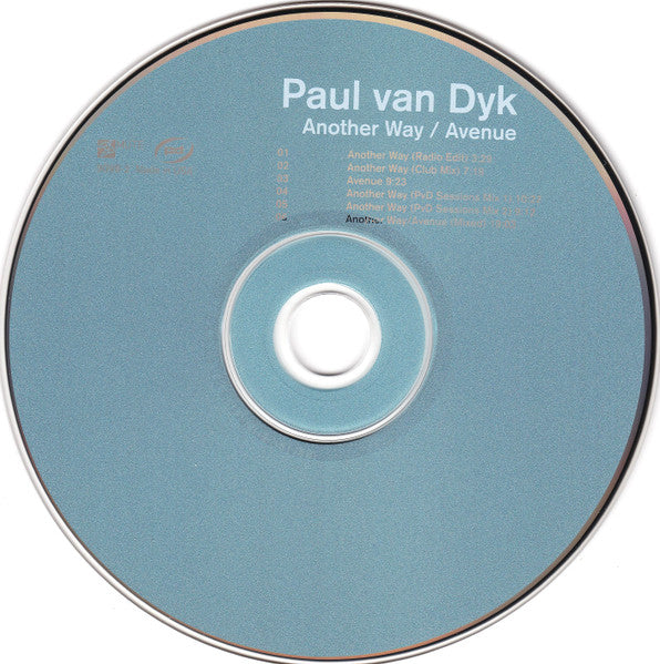 Paul van Dyk : Another Way / Avenue (CD, Maxi, P/Mixed)