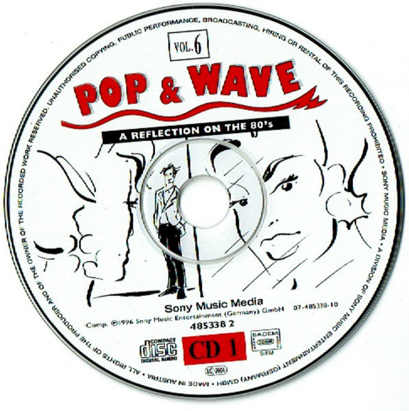 Various : Pop & Wave Vol. 6 - A Reflection On The 80's (2xCD, Comp)
