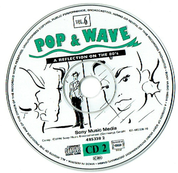 Various : Pop & Wave Vol. 6 - A Reflection On The 80's (2xCD, Comp)