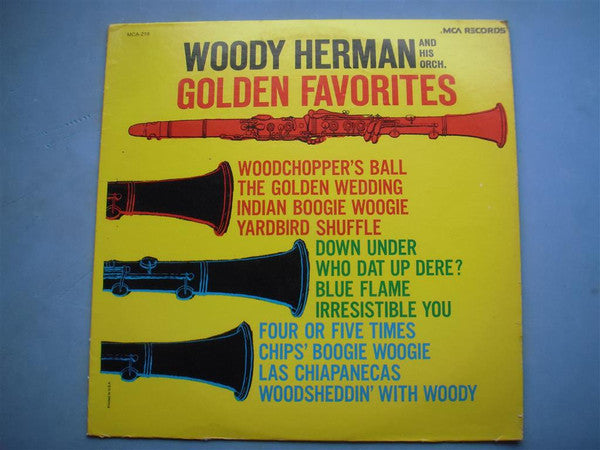 Woody Herman And His Orchestra : Golden Favorites (LP, Comp)