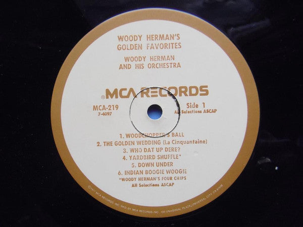Woody Herman And His Orchestra : Golden Favorites (LP, Comp)