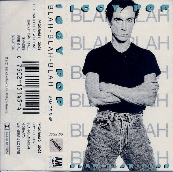 Iggy Pop : Blah-Blah-Blah (Cass, Album)