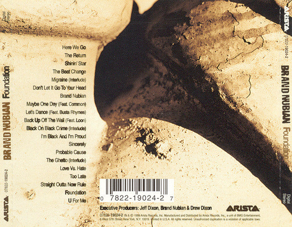 Brand Nubian : Foundation (CD, Album)