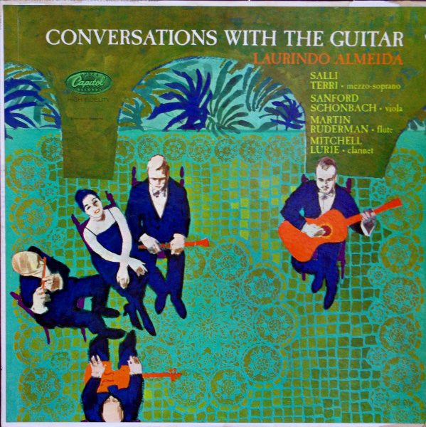 Laurindo Almeida : Conversations With The Guitar (LP, Mono)