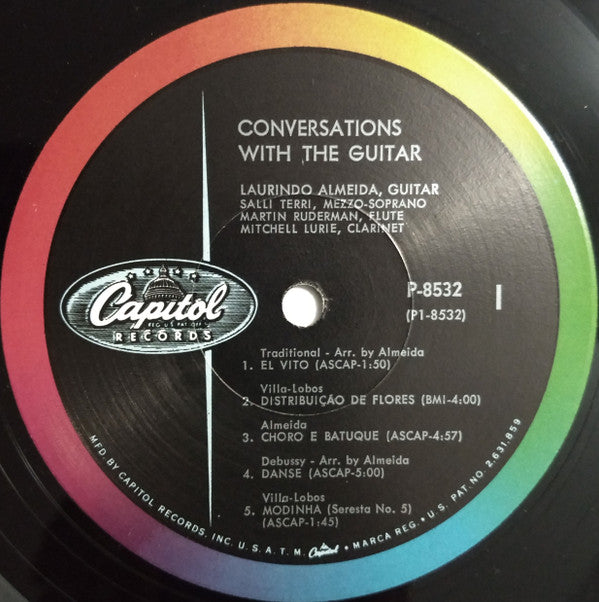 Laurindo Almeida : Conversations With The Guitar (LP, Mono)