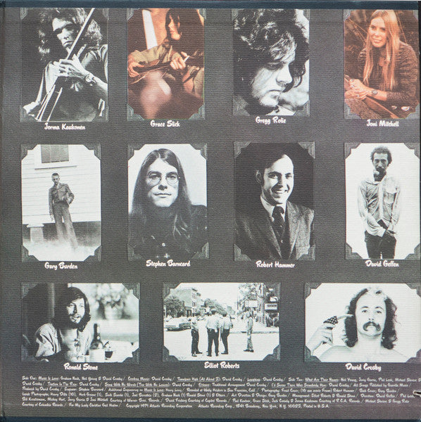 David Crosby : If I Could Only Remember My Name (LP, Album, RI )