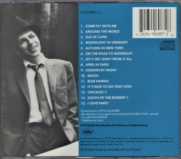 Frank Sinatra : Come Fly With Me (CD, Album, Mono, RE, RM, EMI)