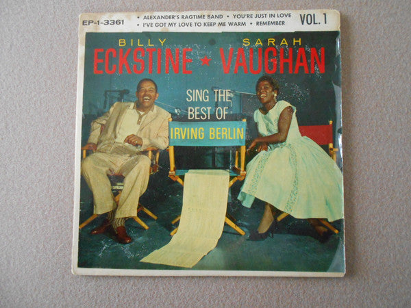 Billy Eckstine & Sarah Vaughan : Sing The Best of Irving Berlin Vol. 1 (7", EP)