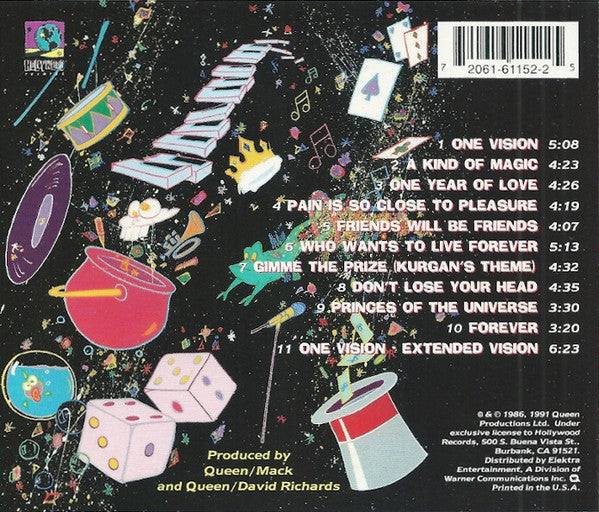 Queen : A Kind Of Magic (CD, Album, RE, RM)