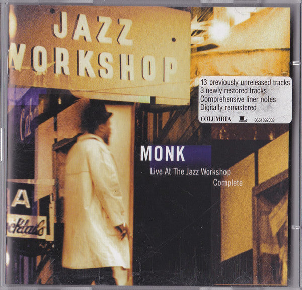 Monk* : Live At The Jazz Workshop - Complete (2xCD, Album, RE, RM, Bon)