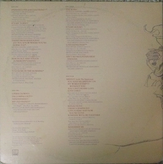 Diana Ross : All The Great Hits (2xLP, Comp, Sup)