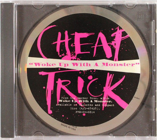 Cheap Trick : Woke Up With A Monster (CD, Single, Promo)