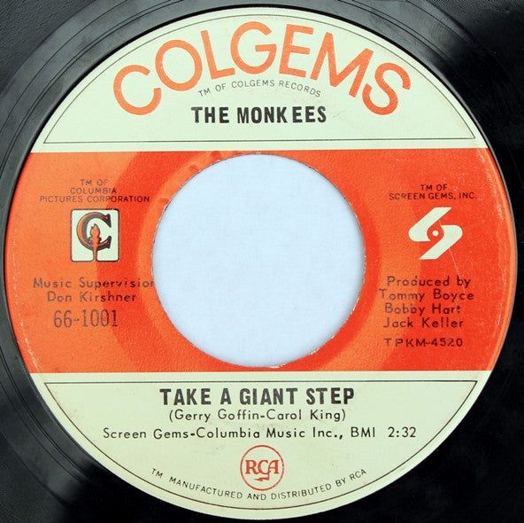 The Monkees : Last Train To Clarksville (7", Single, Mono, Hol)