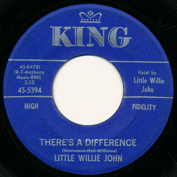 Little Willie John : Sleep / There's A Difference (7")