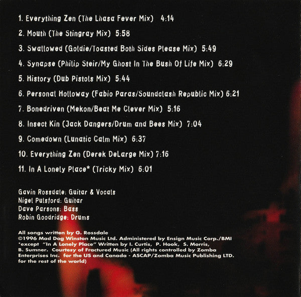 Bush : Deconstructed (CD, Album)