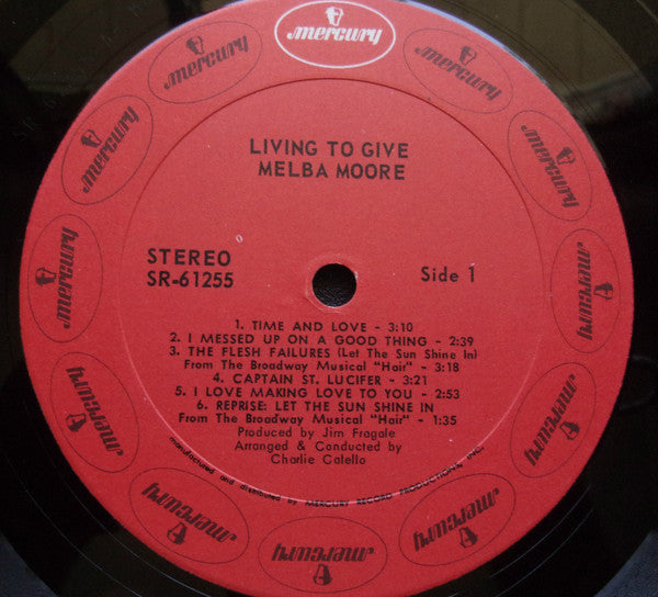 Melba Moore : Living To Give (LP, Album)