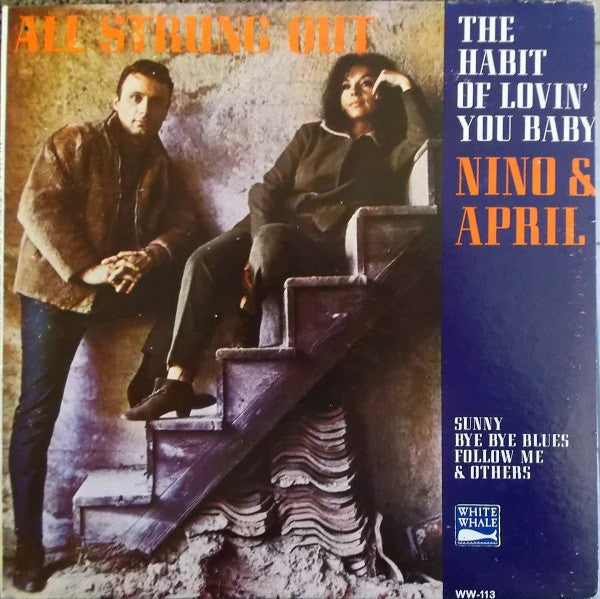 Nino & April* : All Strung Out (LP, Album, Mono, Pit)