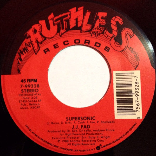 J.J. Fad : Supersonic (7", SP )
