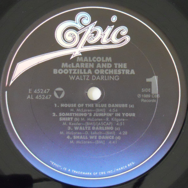 Malcolm McLaren And The Bootzilla Orchestra : Waltz Darling (LP, Album)