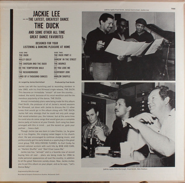 Jackie Lee : The Duck (LP, Album)