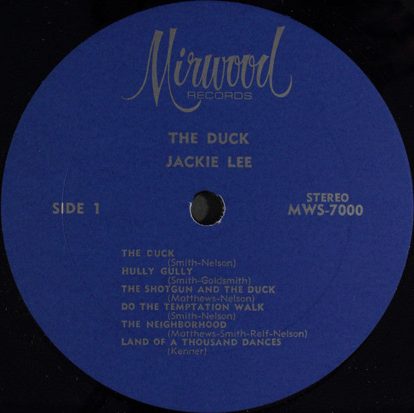 Jackie Lee : The Duck (LP, Album)