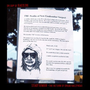 Droop Capone : Steady Bombin' - The Return Of Dread Kaczynski (12")