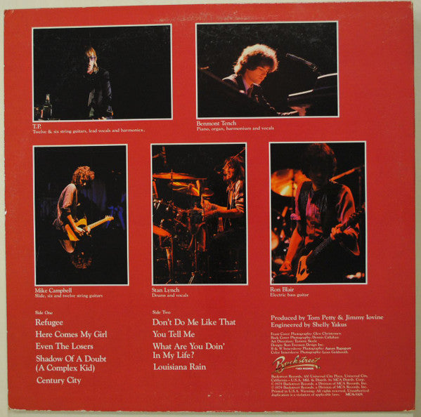 Tom Petty And The Heartbreakers : Damn The Torpedoes (LP, Album)