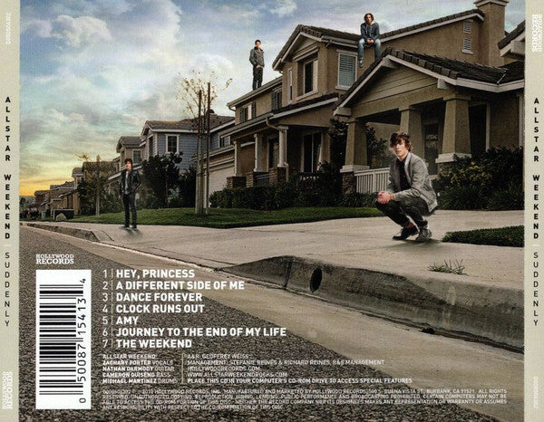Allstar Weekend : Suddenly (CD, EP, Enh)