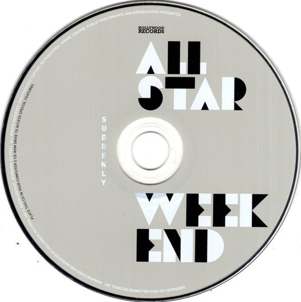 Allstar Weekend : Suddenly (CD, EP, Enh)