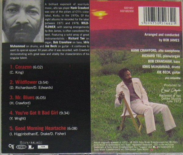 Hank Crawford : Wildflower (CD, Album, RE)