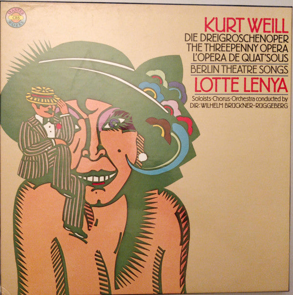 Kurt Weill, Lotte Lenya, Wilhelm Brückner-Rüggeberg : Die Dreigroschenoper / The Threepenny Opera / L'Opéra De Quat'Sous / Berlin Theatre Songs (Box + 2xLP, Comp)