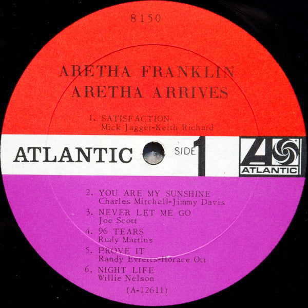 Aretha Franklin : Aretha Arrives (LP, Album, Mono, Pit)