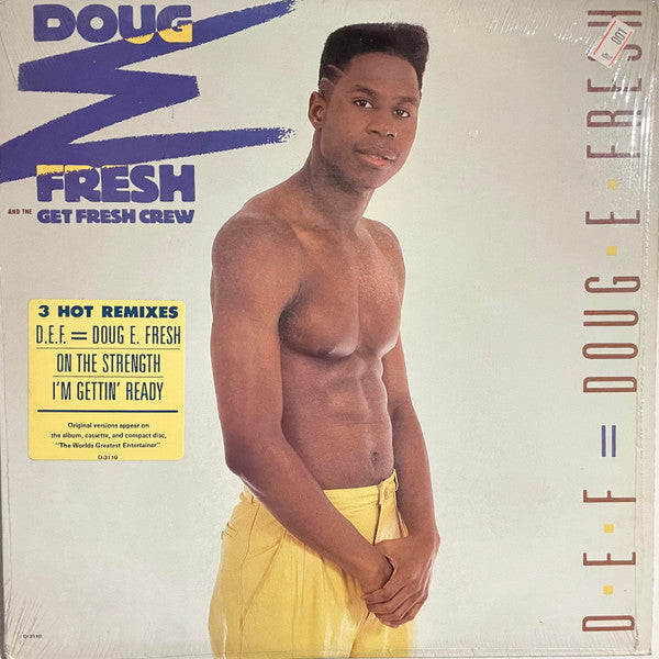 Doug E. Fresh And The Get Fresh Crew : D.E.F. = Doug E. Fresh (12")